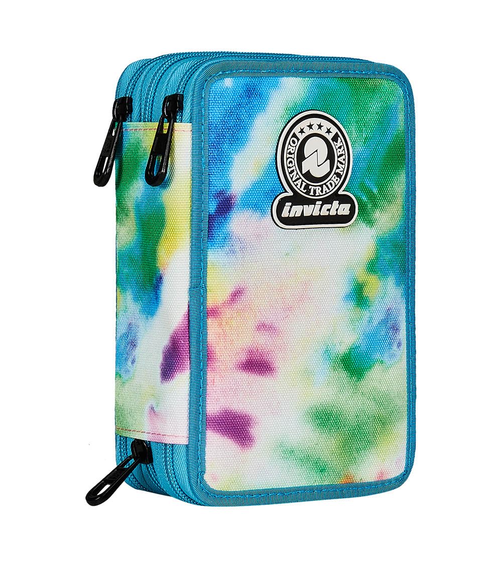invicta-astuccio-scuola-3-zip-fantasy-viola-triplo-scomparto-completo-44-pezzi image 8