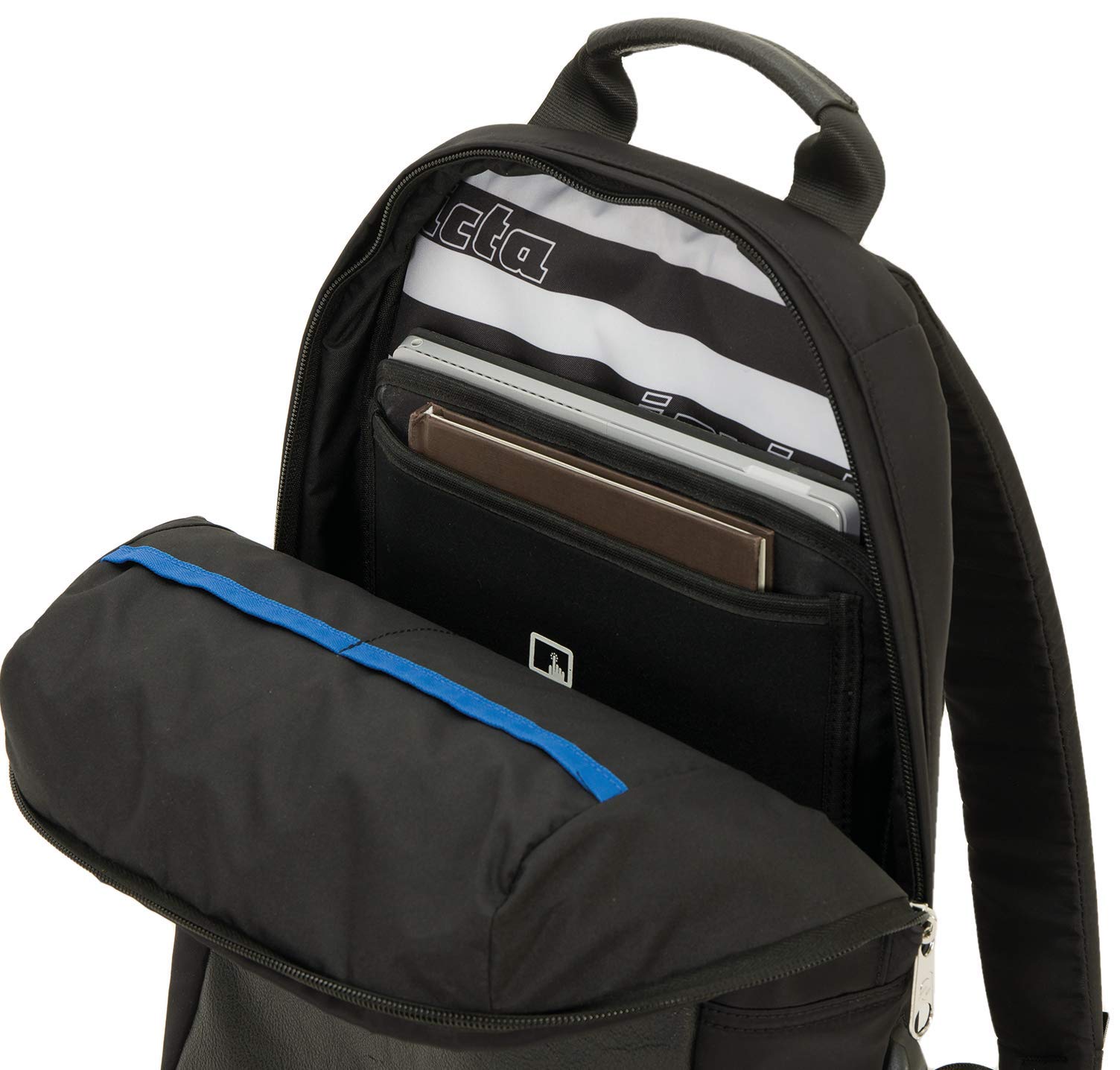 invicta-zaino-mini-leather-12-litri-porta-laptop-13-pollici-con-power-bank image 6