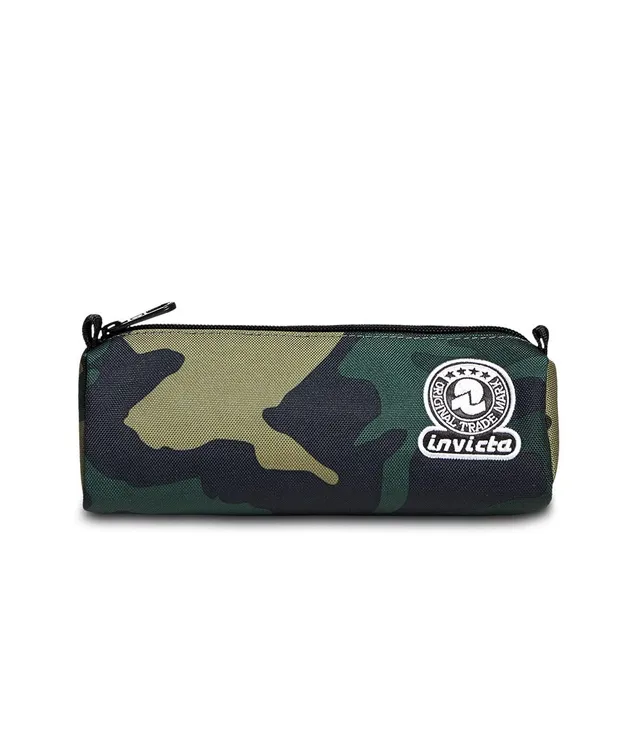 invicta-astuccio-portapenne-mono-scomparto-camouflage-verde-militare image 1