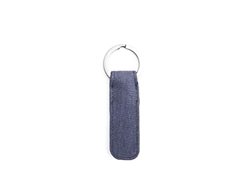 nava-design-twin-portachiavi-piatto-tessuto-melange-blu-10x3-cm image 5