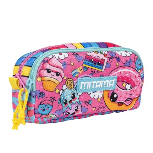 mitama-sweet-donuts-portapenne-scuola-2-zip-rosa-da-riempire image 2