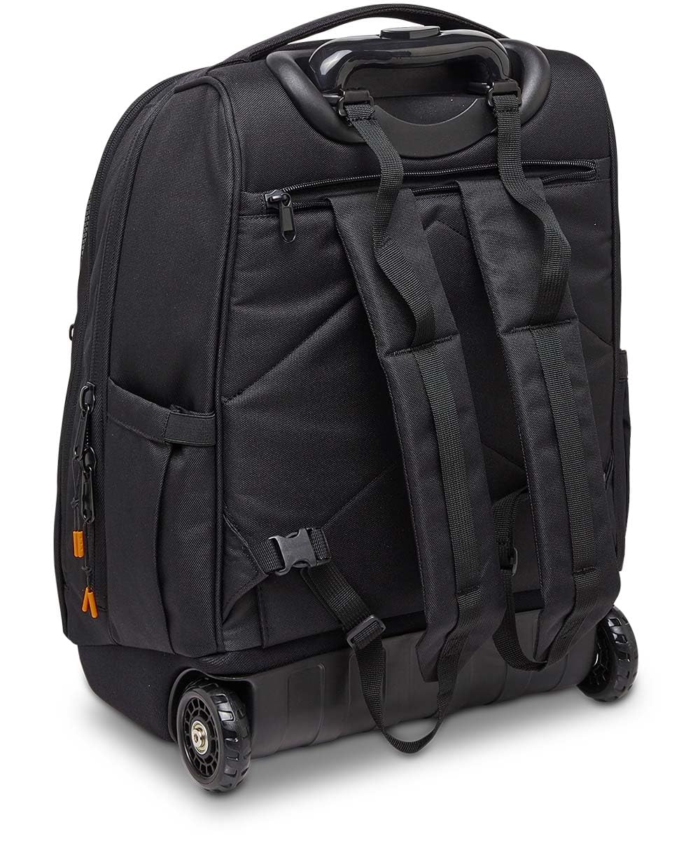 invicta-new-bump-trolley-scuola-2-in-1-nero-con-spallacci-zaino-e-tasca-pc image 6