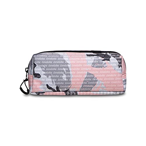 invicta-square-portapenne-rosa-grigio-21-x-8-x-5-cm-scuola-lavoro image 5