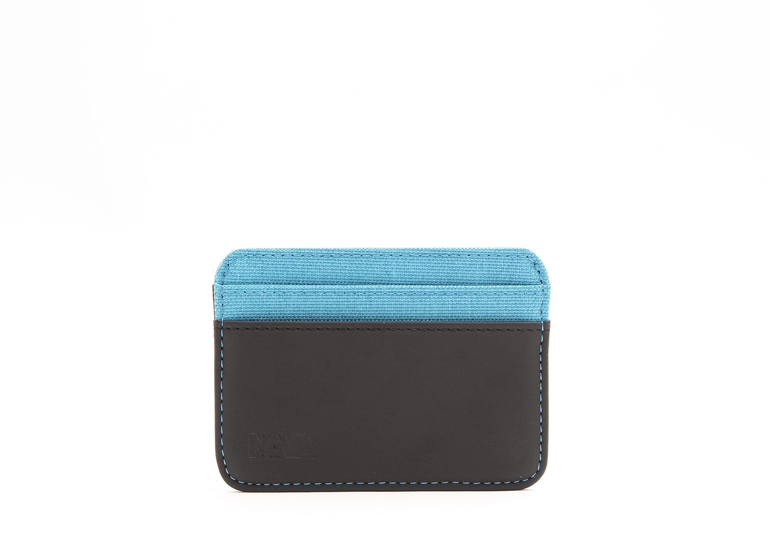 nava-design-twin-slots-porta-carte-di-credito-4-tasche-rfid-7-x-10-cm-celeste image 1