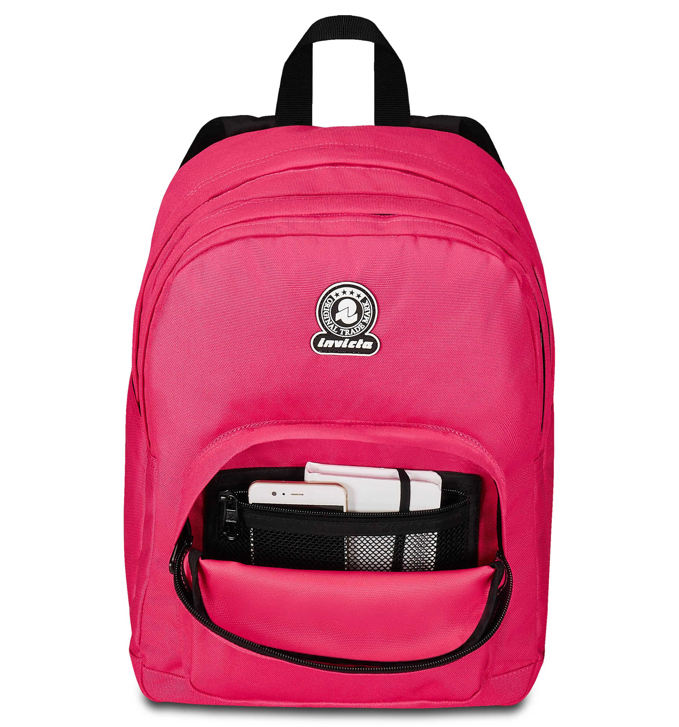 invicta-zaino-doppio-scomparto-benin-m-solid-nero-30l-con-scomparto-porta-laptop image 6