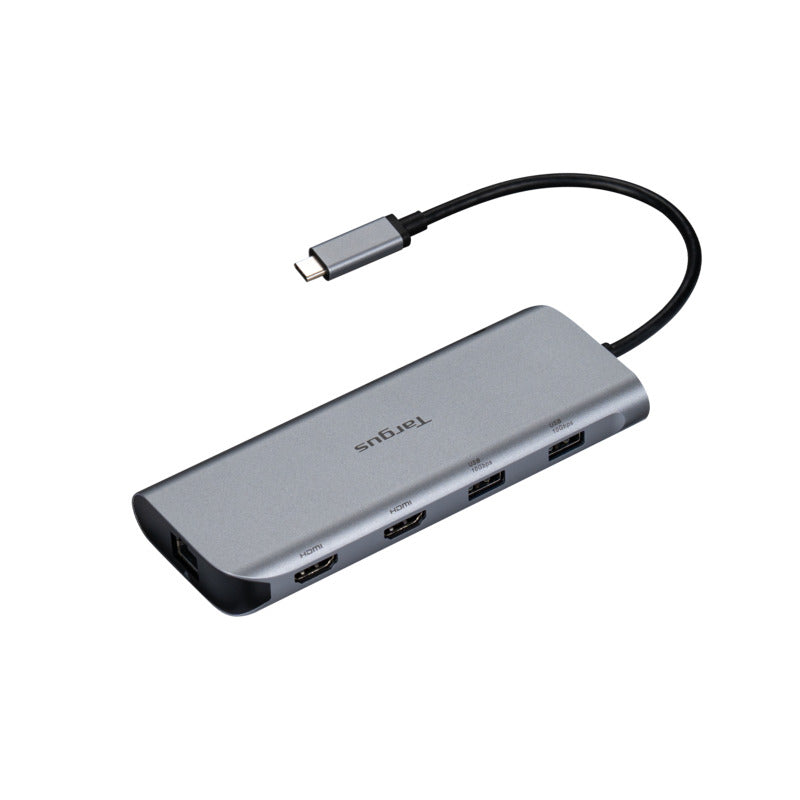 targus-dual-video-dock-mobile-con-pass-thru-140w-epr-usb-c-nero image 3