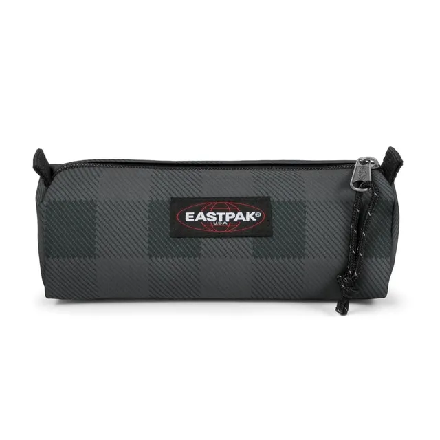 eastpak-benchmark-astuccio-singolo-6-x-20-5-x-7-5-cm-checker-grey image 1