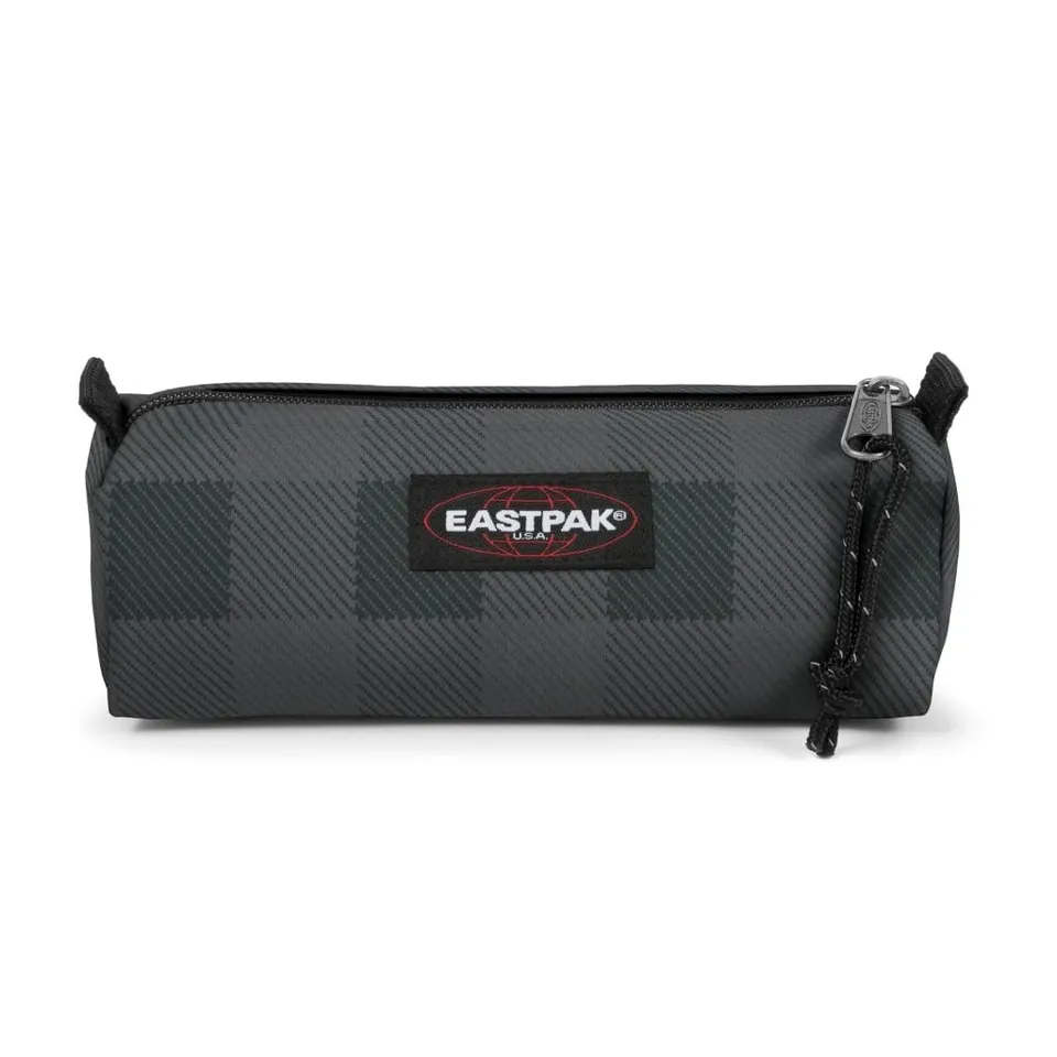 eastpak-benchmark-astuccio-singolo-6-x-20-5-x-7-5-cm-checker-grey image 1