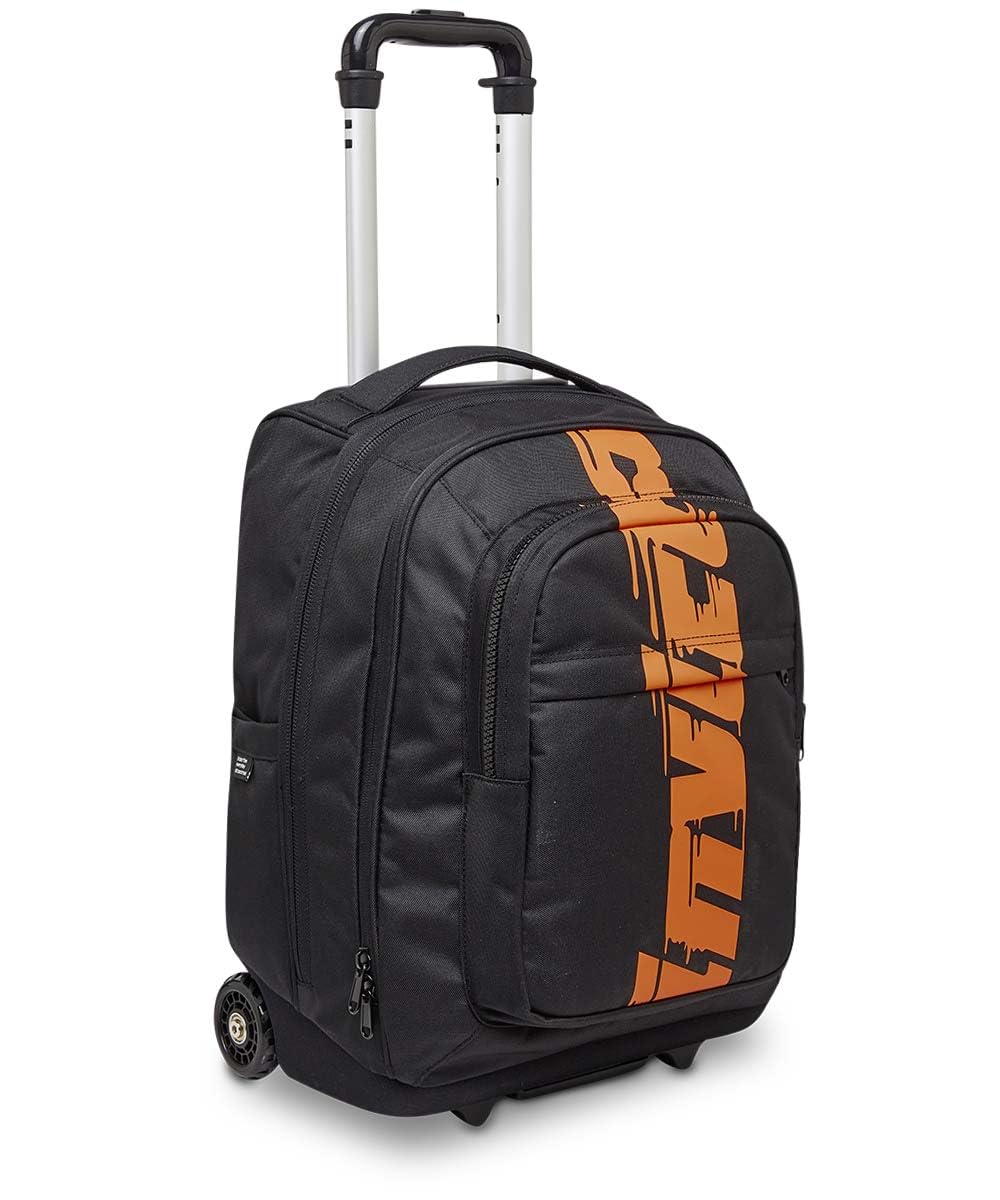 invicta-new-bump-trolley-scuola-2-in-1-nero-con-spallacci-zaino-e-tasca-pc image 4