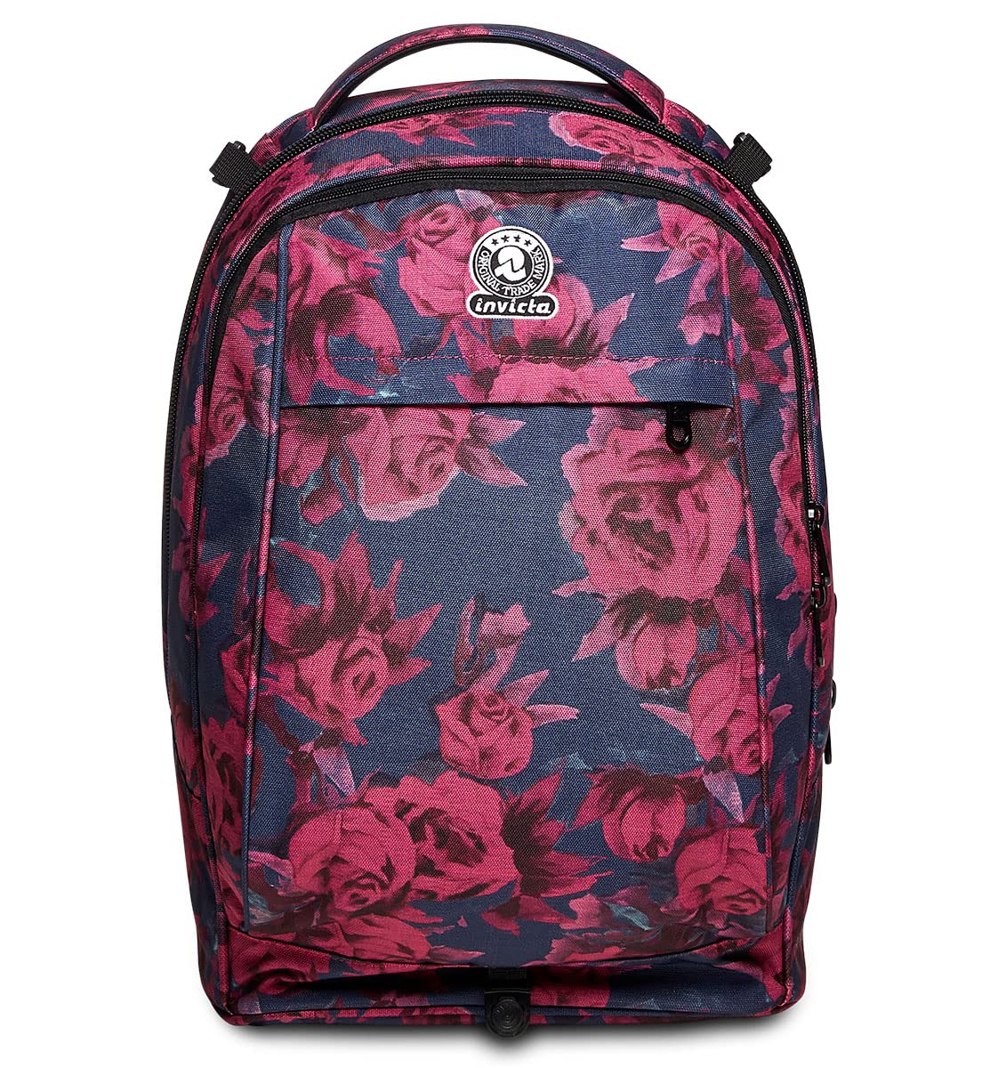 invicta-trolley-tech-roses-3-in-1-trolley-scuola-con-zaino-sganciabile image 7