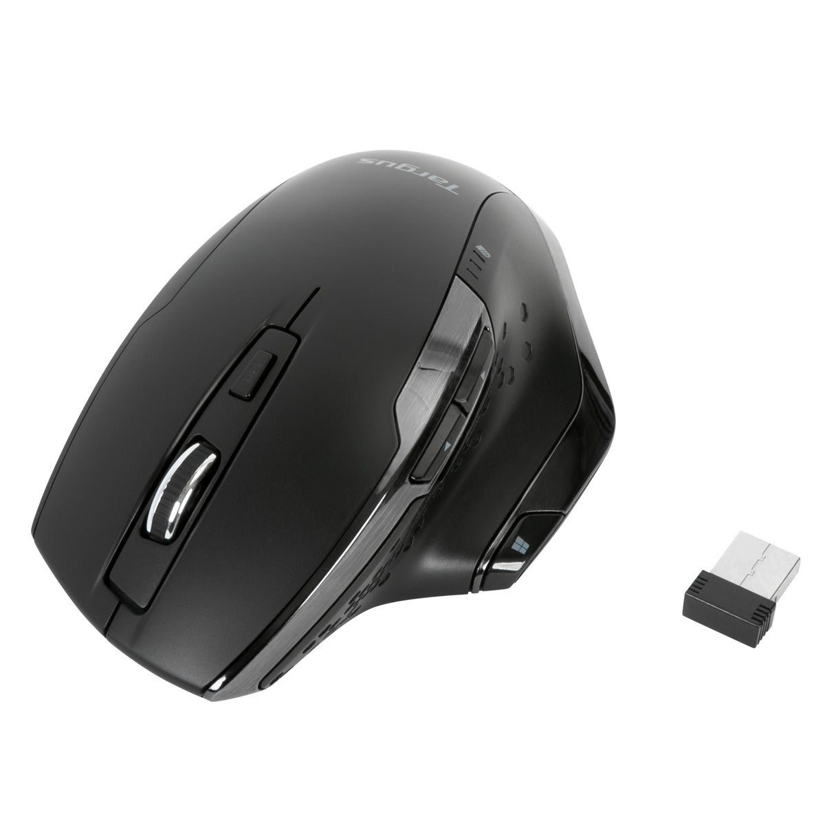targus-mouse-wireless-ergonomico-antimicrobico-nero-rf-2-4-ghz image 1