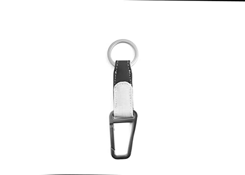 nava-design-twin-portachiavi-con-anello-e-moschettone-bianco-13-x-3-cm image 6