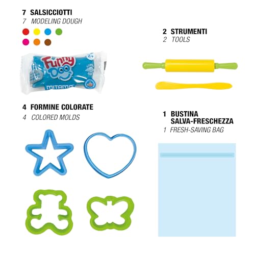 mitama-happy-bag-funny-doo-pasta-da-modellare-14-pezzi-con-formine image 8