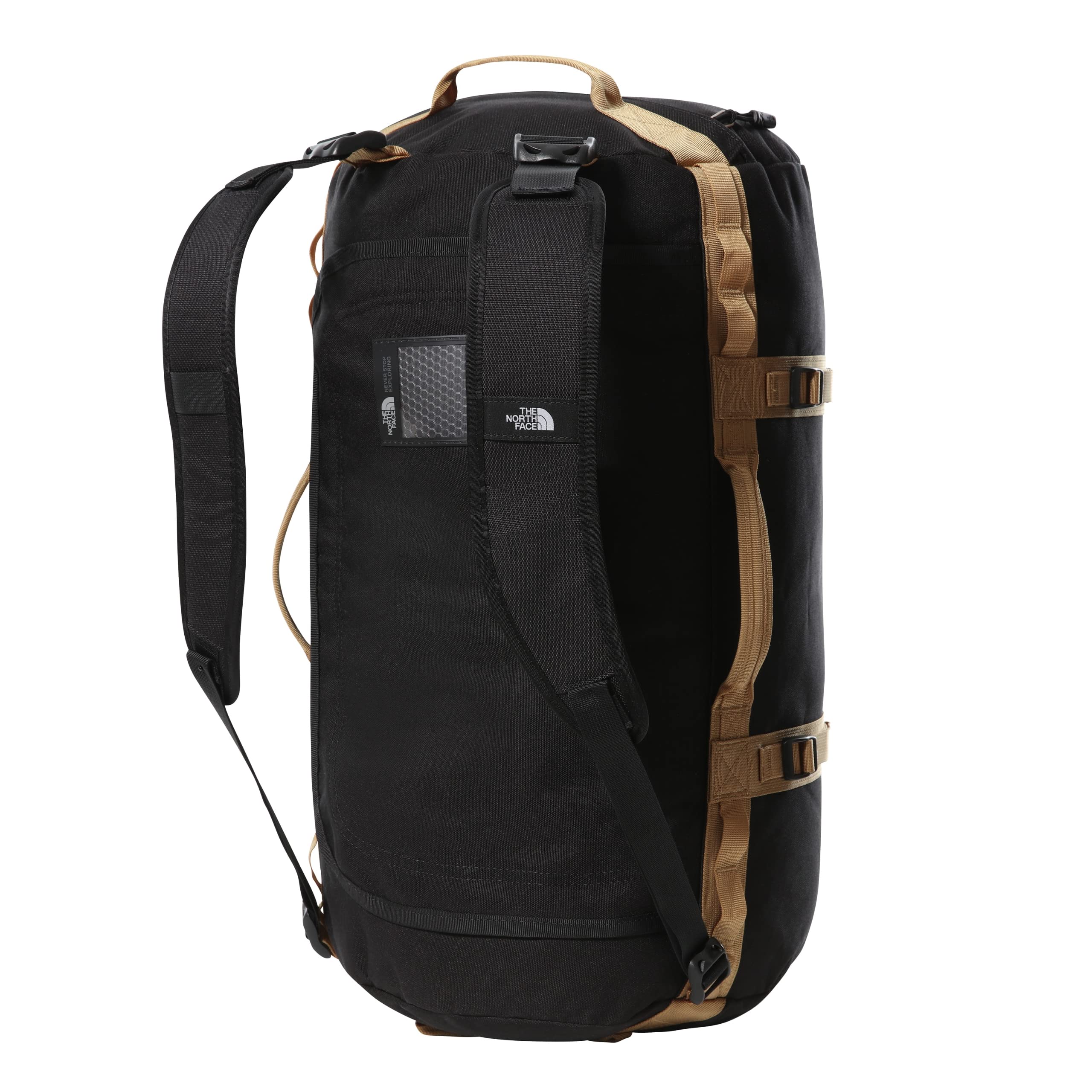 the-north-face-gilman-duffel-l-borsone-con-spallacci-nero-cachi image 3