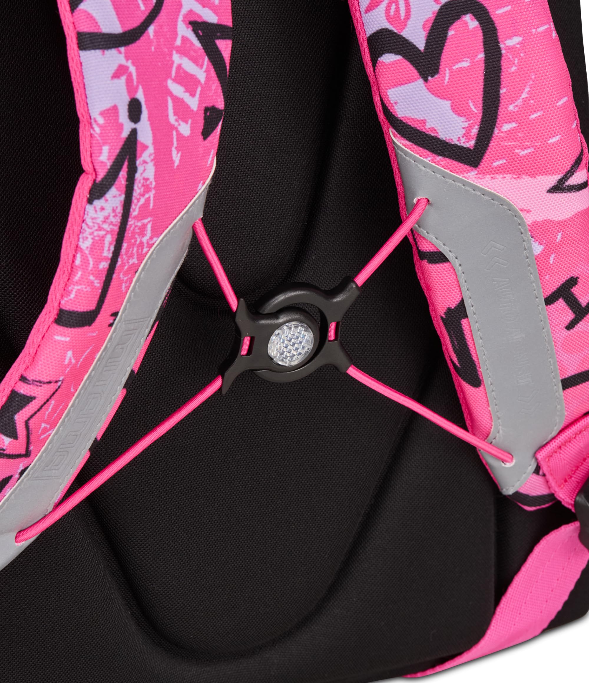 mitama-m-power-rocknlove-zaino-scuola-elementare-triplo-scomparto-rosa image 8