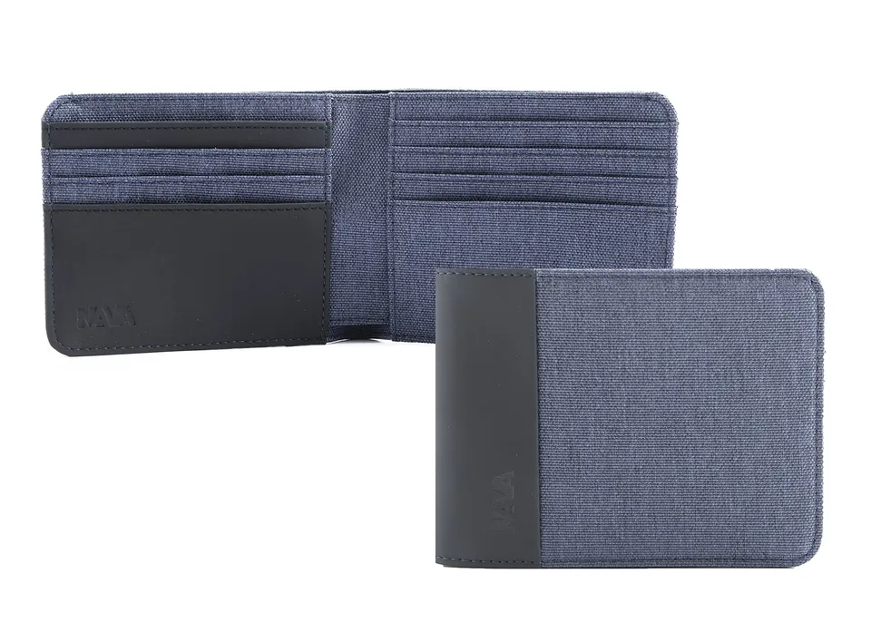 nava-design-twin-portafoglio-uomo-rfid-8-carte-blu-10-x-12-cm image 1