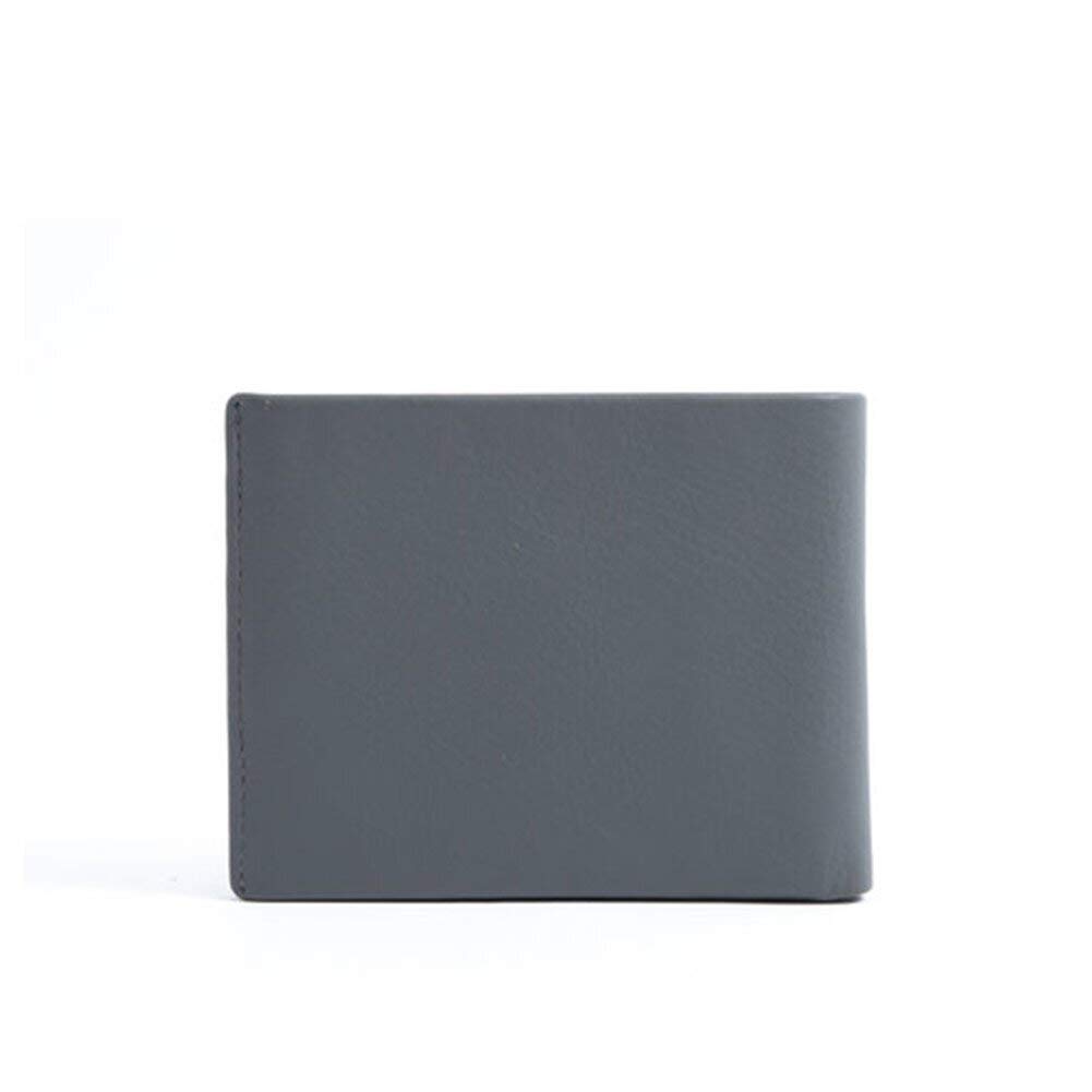 nava-design-smooth-portafoglio-uomo-con-patta-7-carte-portamonete-grigio image 2
