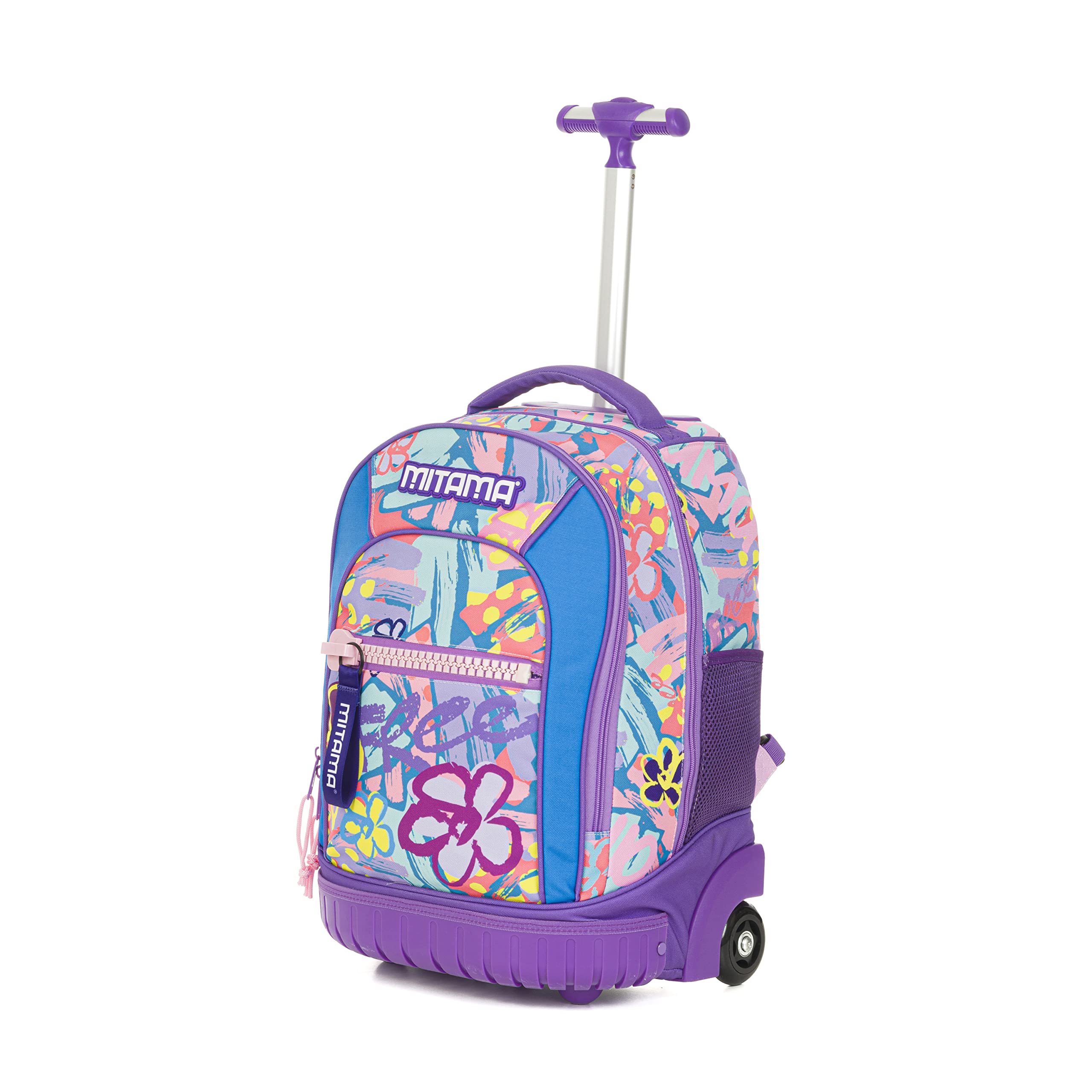 mitama-run-girl-flowers-zaino-trolley-scuola-doppio-scomparto-33-l image 2