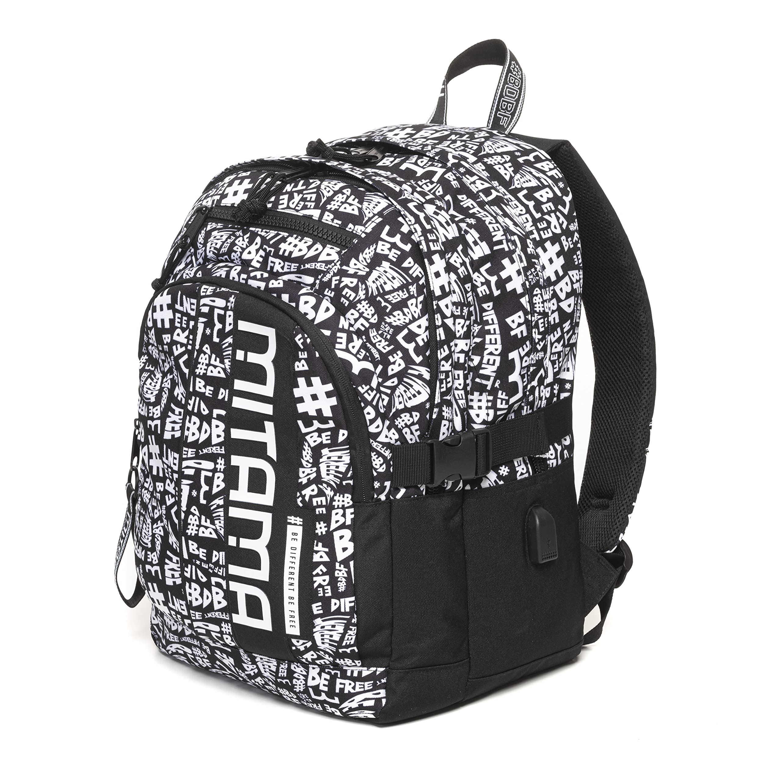 mitama-bdbf-lettering-zaino-scuola-30-l-con-usb-e-tasca-pc image 3