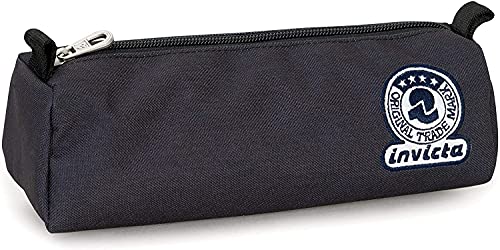 invicta-benin-eco-portapenne-con-zip-nero-21-5x6x11-cm image 2