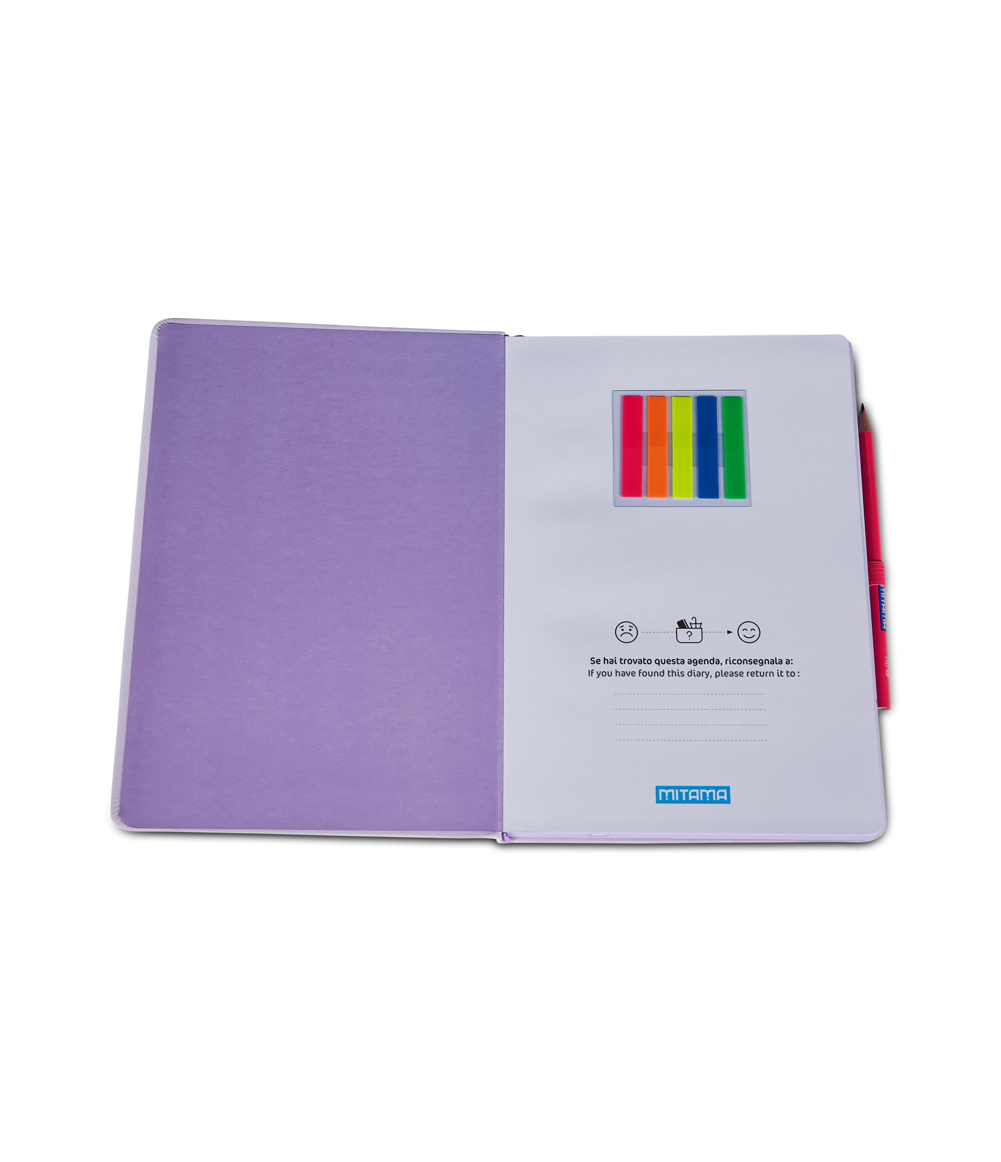 mitama-agenda-settimanale-2026-lilla-18-mesi-15x21-cm image 2