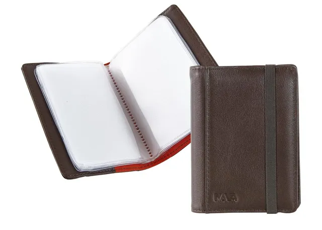 nava-design-smooth-porta-biglietti-da-visita-in-pelle-marrone-con-elastico-11-x- image 1