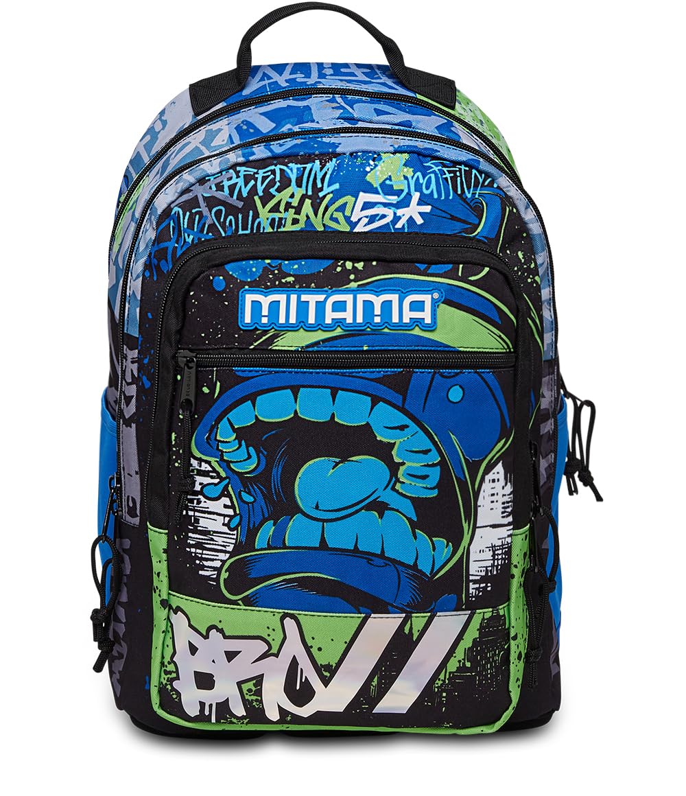 mitama-zaino-new-plus-citybro-blu-triplo-scomparto-impermeabile image 6