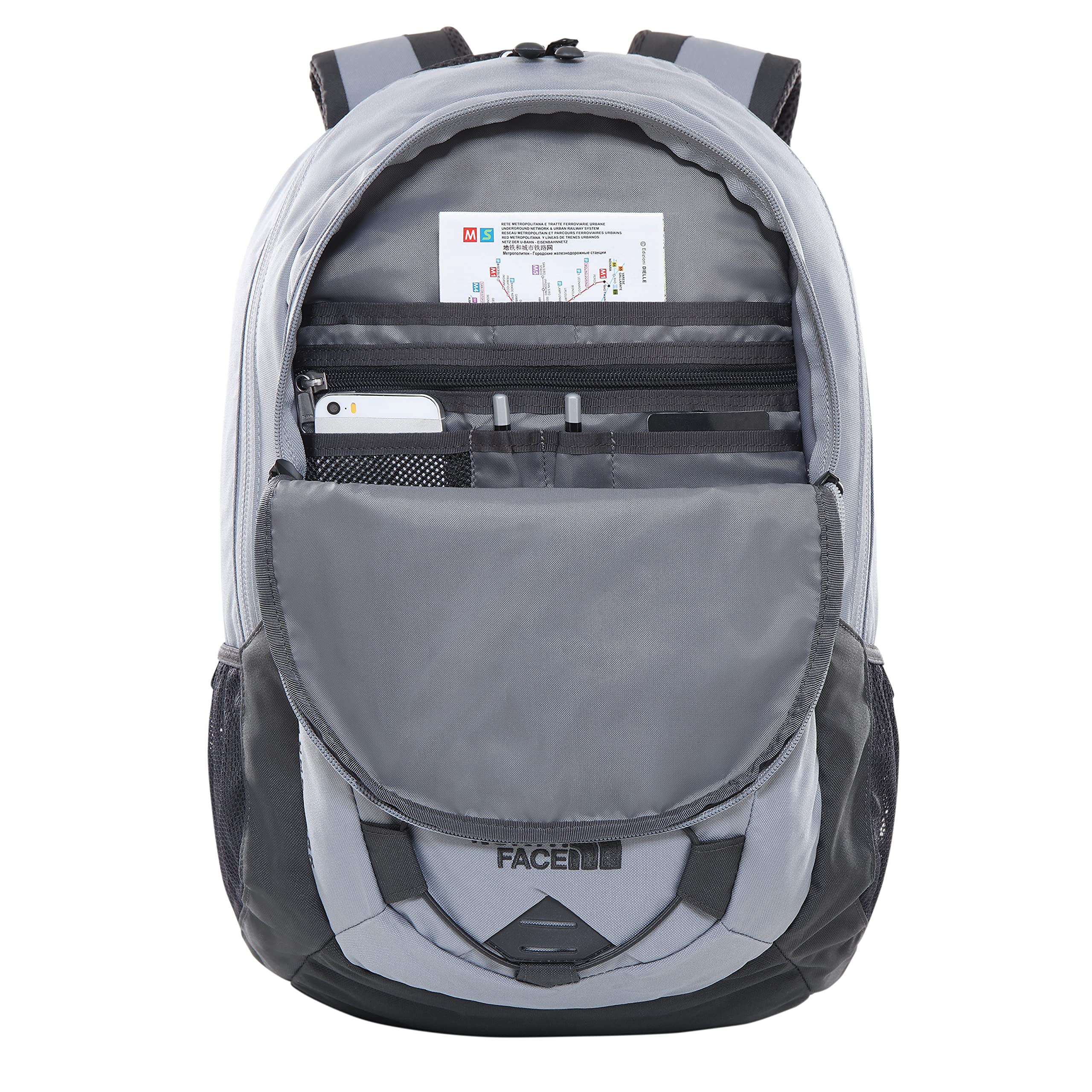 the-north-face-groundwork-zaino-30l-con-tasca-laptop-mid-grey-asphalt-grey image 4