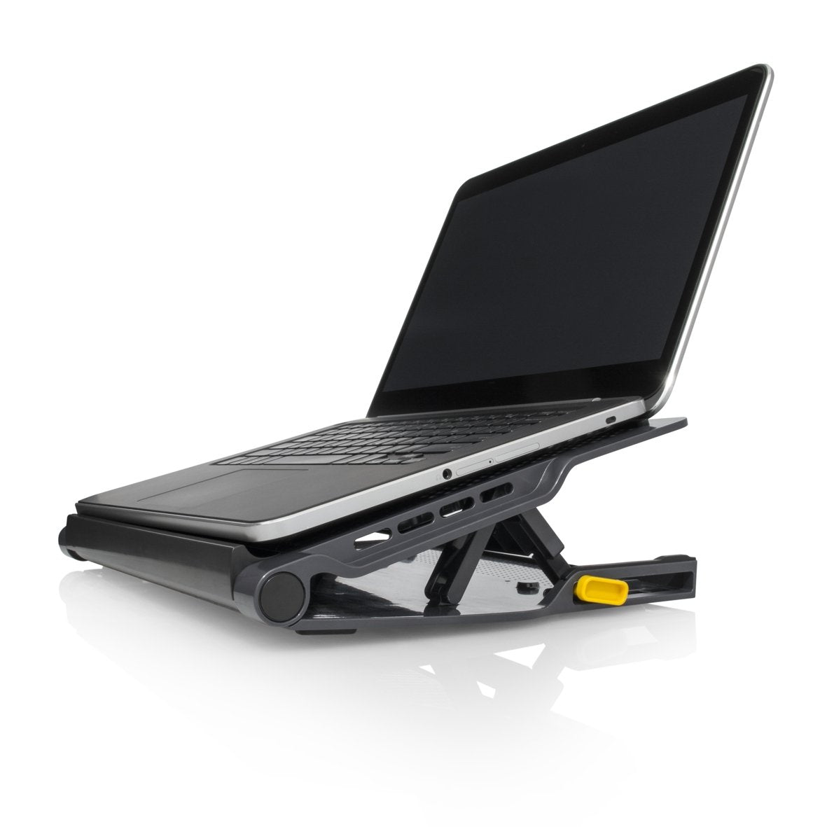 targus-chill-mat-base-raffreddamento-con-hub-4-porte-usb-2-0-nero-grigio image 1