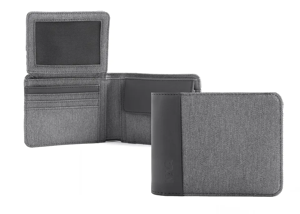 nava-design-twin-portafoglio-uomo-rfid-verticale-8-slot-grigio image 1
