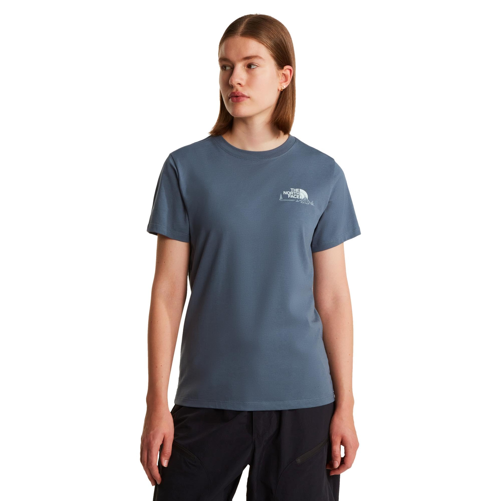 the-north-face-t-shirt-monte-regular-donna-grafica-fronte-retro image 3