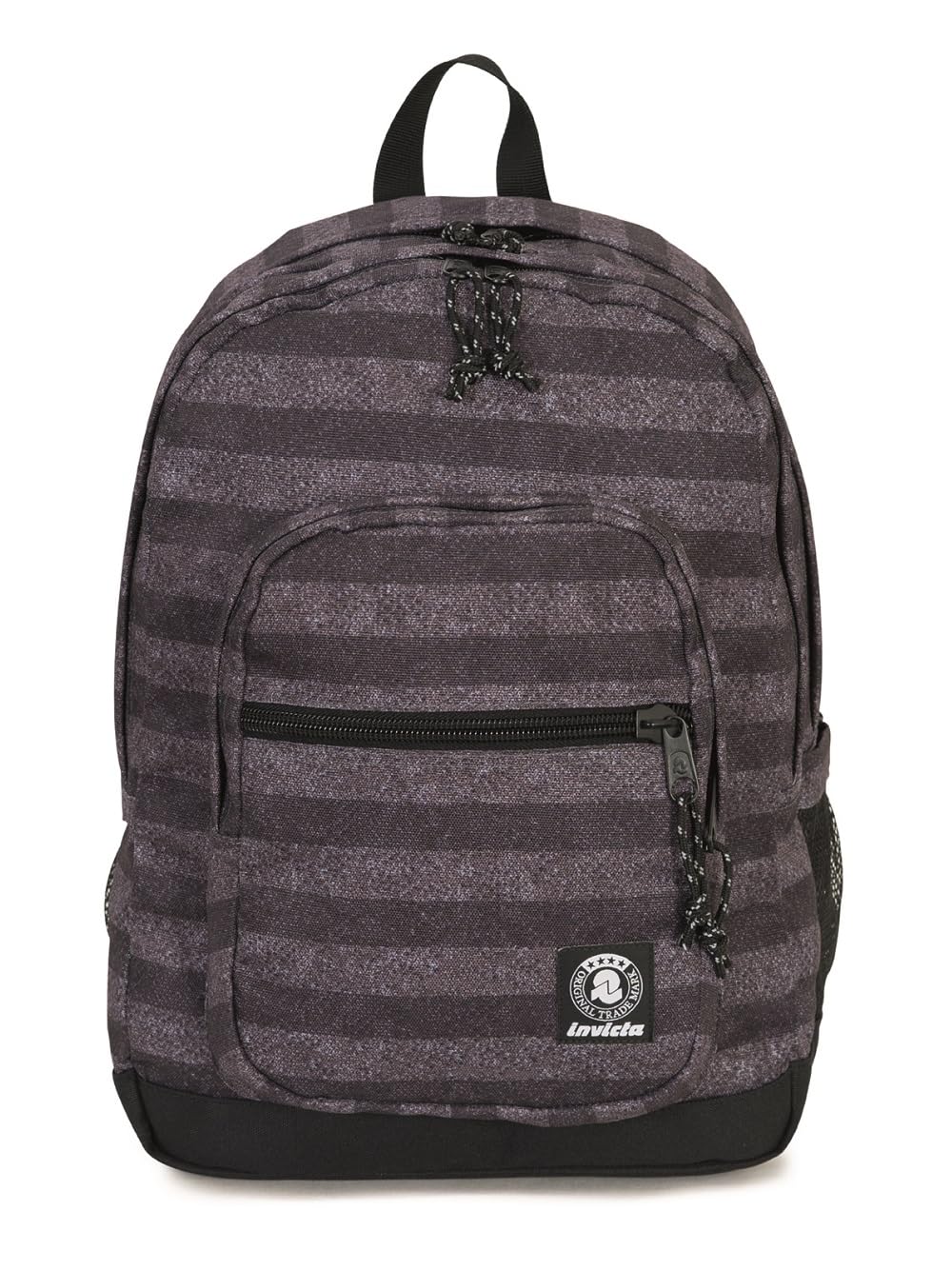 invicta-jelek-zaino-scuola-38-lt-righe-grigio-con-vano-pc image 1