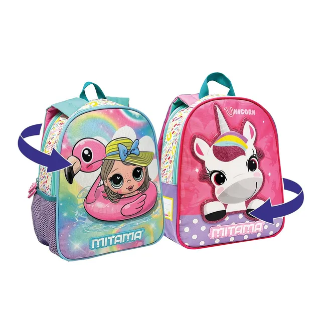 mitama-zainetto-double-face-monoscomparto-scuola-e-asilo image 1