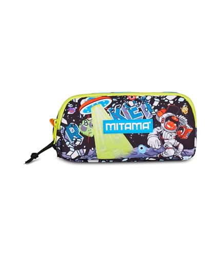 mitama-junior-portapenne-2-zip-disco-space-nero-da-riempire image 7