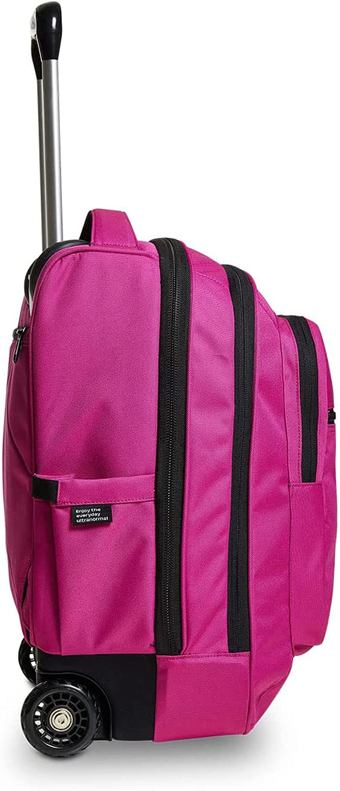 invicta-trolley-scuola-bump-2-in-1-fucsia-42-l-con-uso-zaino image 4