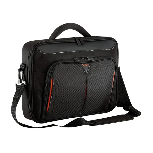 targus-classic-borsa-clamshell-per-laptop-15-15-6-nero-rosso image 1