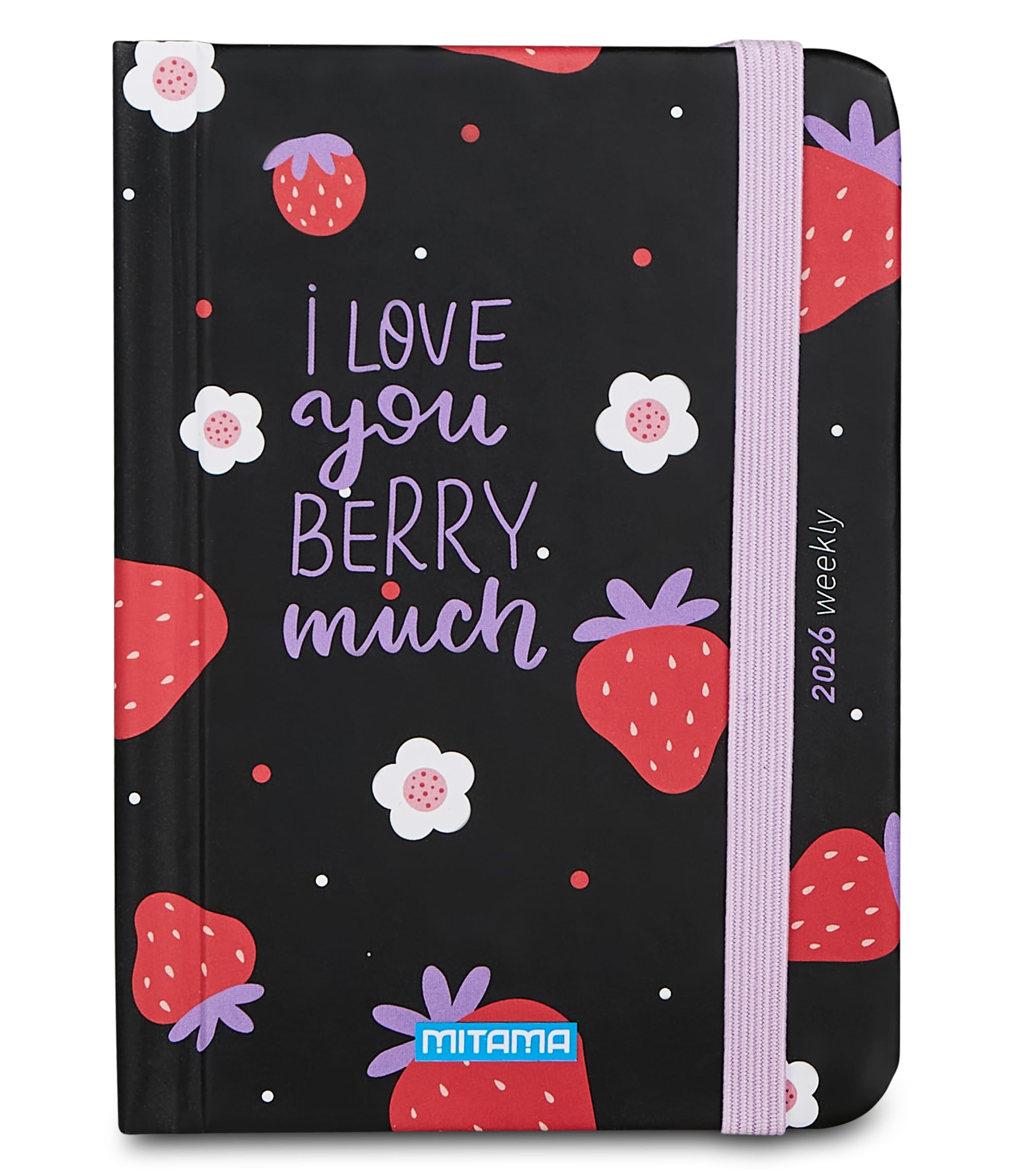 mitama-agenda-bigiornaliera-2026-love-berry-much-pocket-8x11-cm image 1