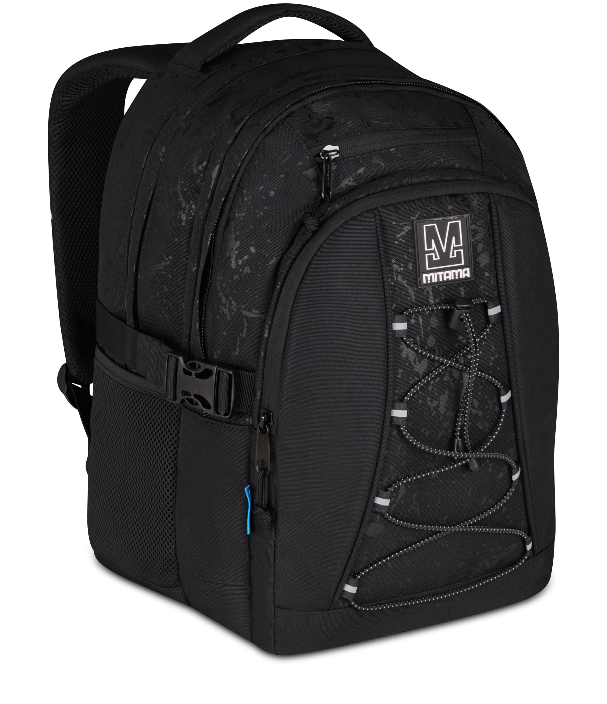 mitama-bdbf-lightdark-zaino-scuola-triplo-scomparto-30l-nero image 1
