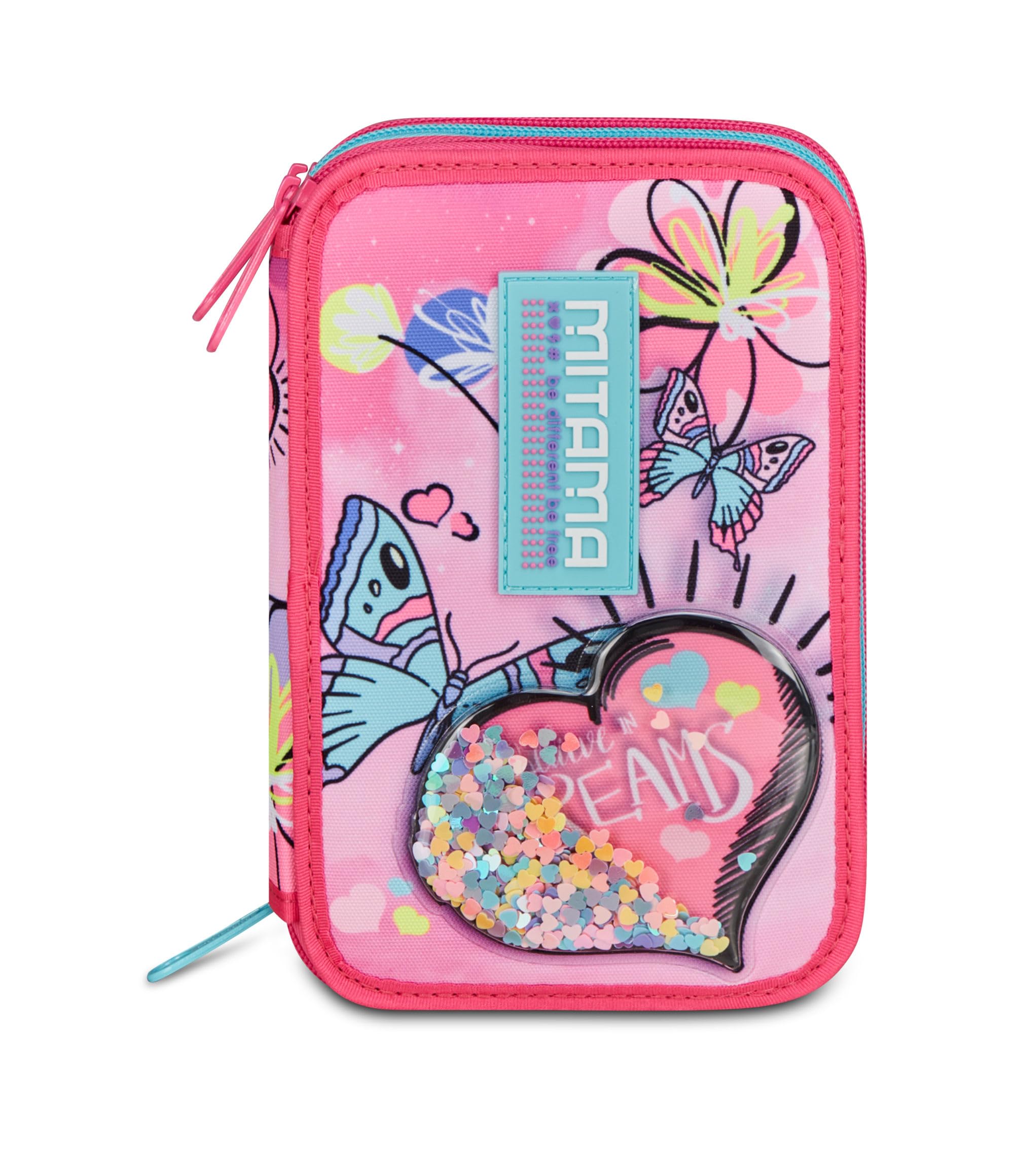 mitama-astuccio-scuola-3-scomparti-super-triplo-bubble-dreams-47-pz-completo-bam image 6