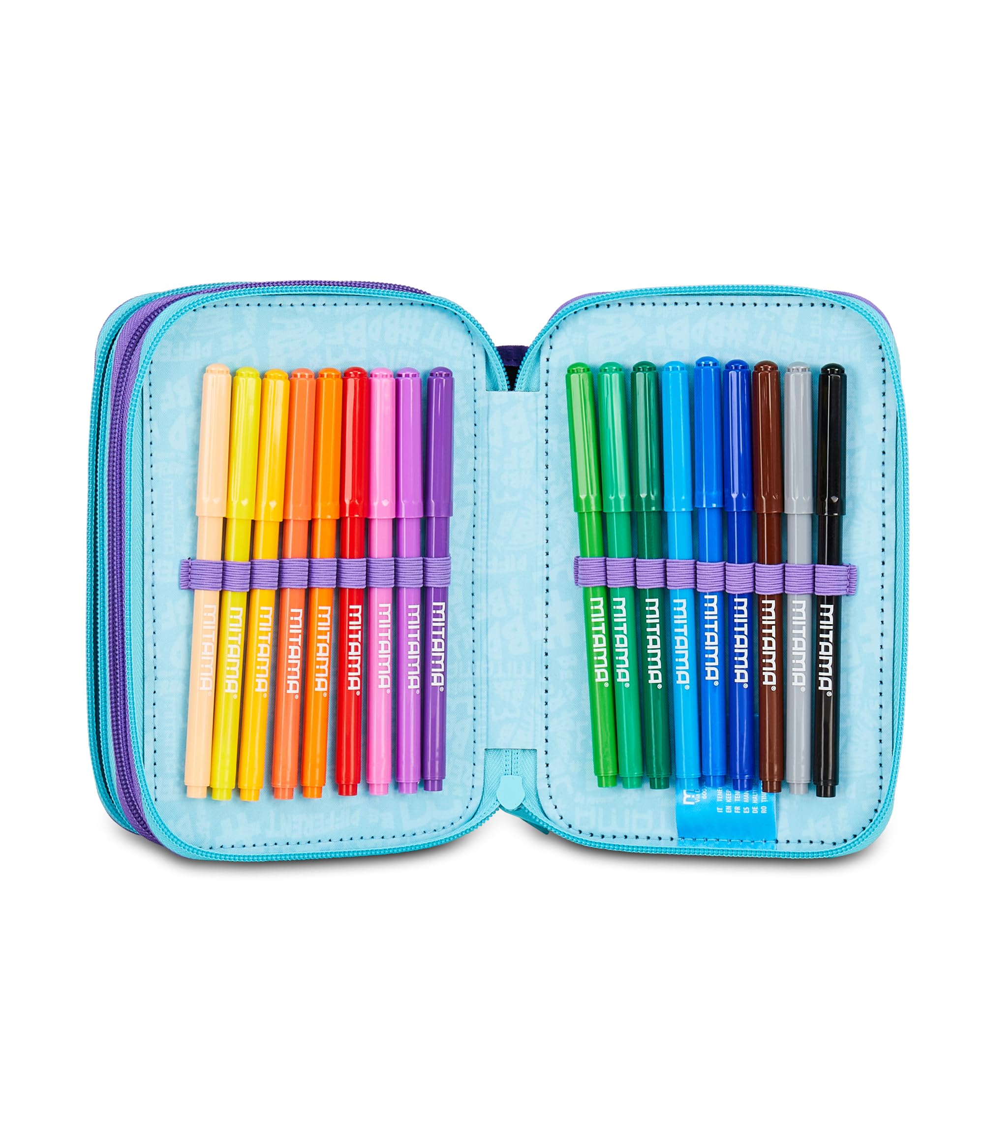 mitama-double-diamond-astuccio-scuola-3-scomparti-attrezzato-47-pezzi image 7