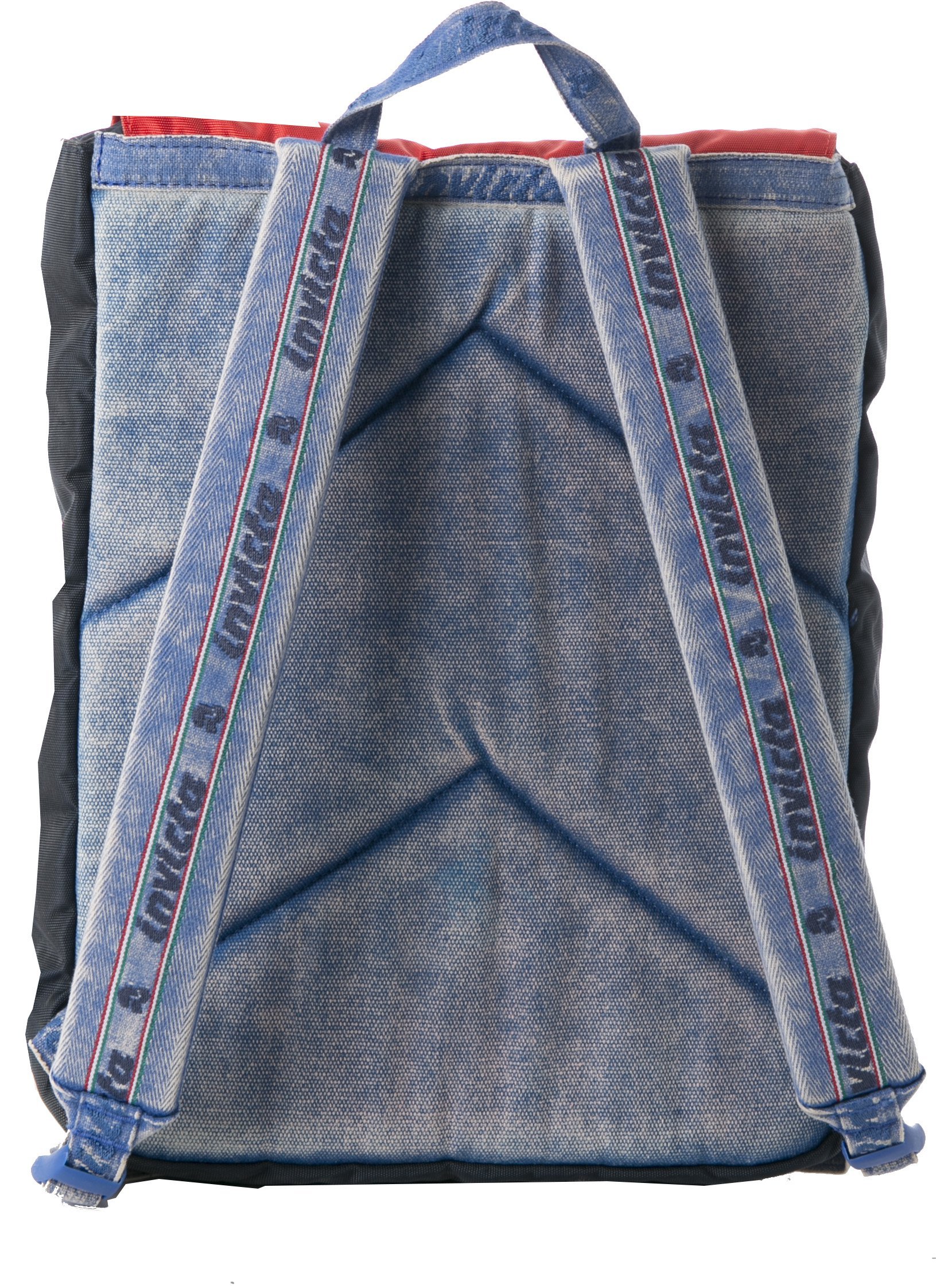 invicta-jolly-vintage-zaino-18l-porta-pc-13-rosso-blu image 4