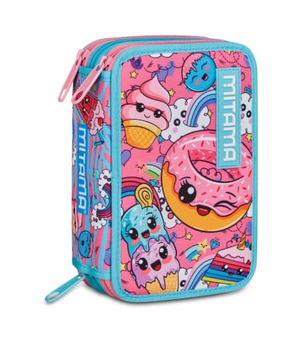 mitama-astuccio-scuola-3-scomparti-sweet-donuts-completo-47-pezzi image 8