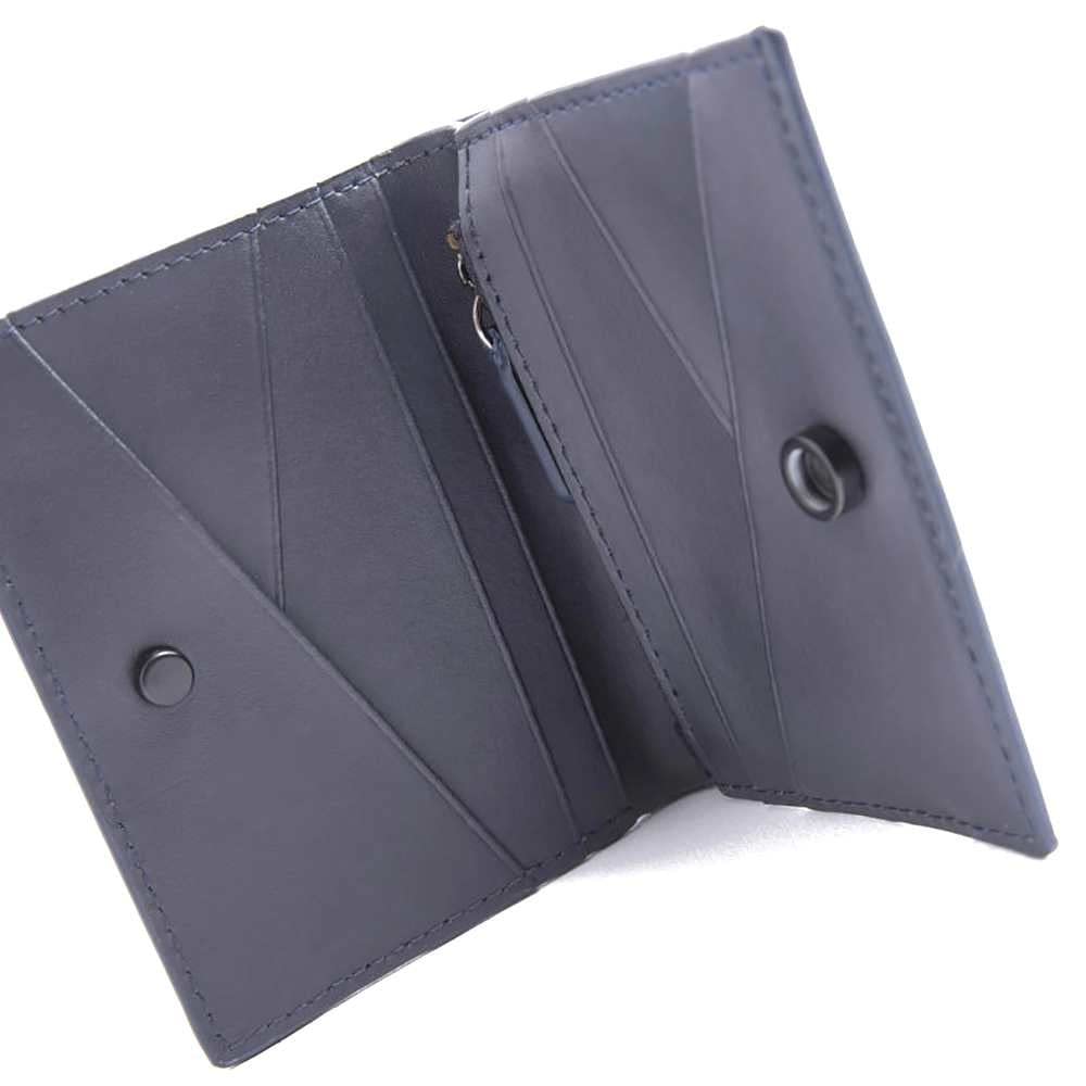 nava-design-metric-portafoglio-uomo-pelle-rfid-5-cc-zip-grigio-giallo-10-x-8-cm image 3