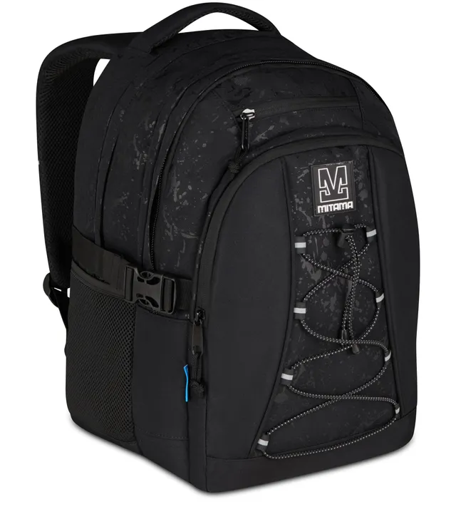 mitama-bdbf-lightdark-zaino-scuola-triplo-scomparto-30l-nero image 1