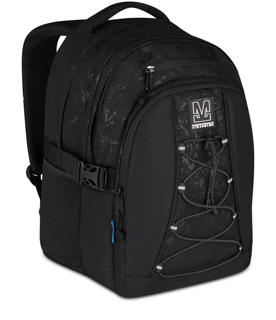 mitama-bdbf-lightdark-zaino-scuola-triplo-scomparto-30l-nero image 1