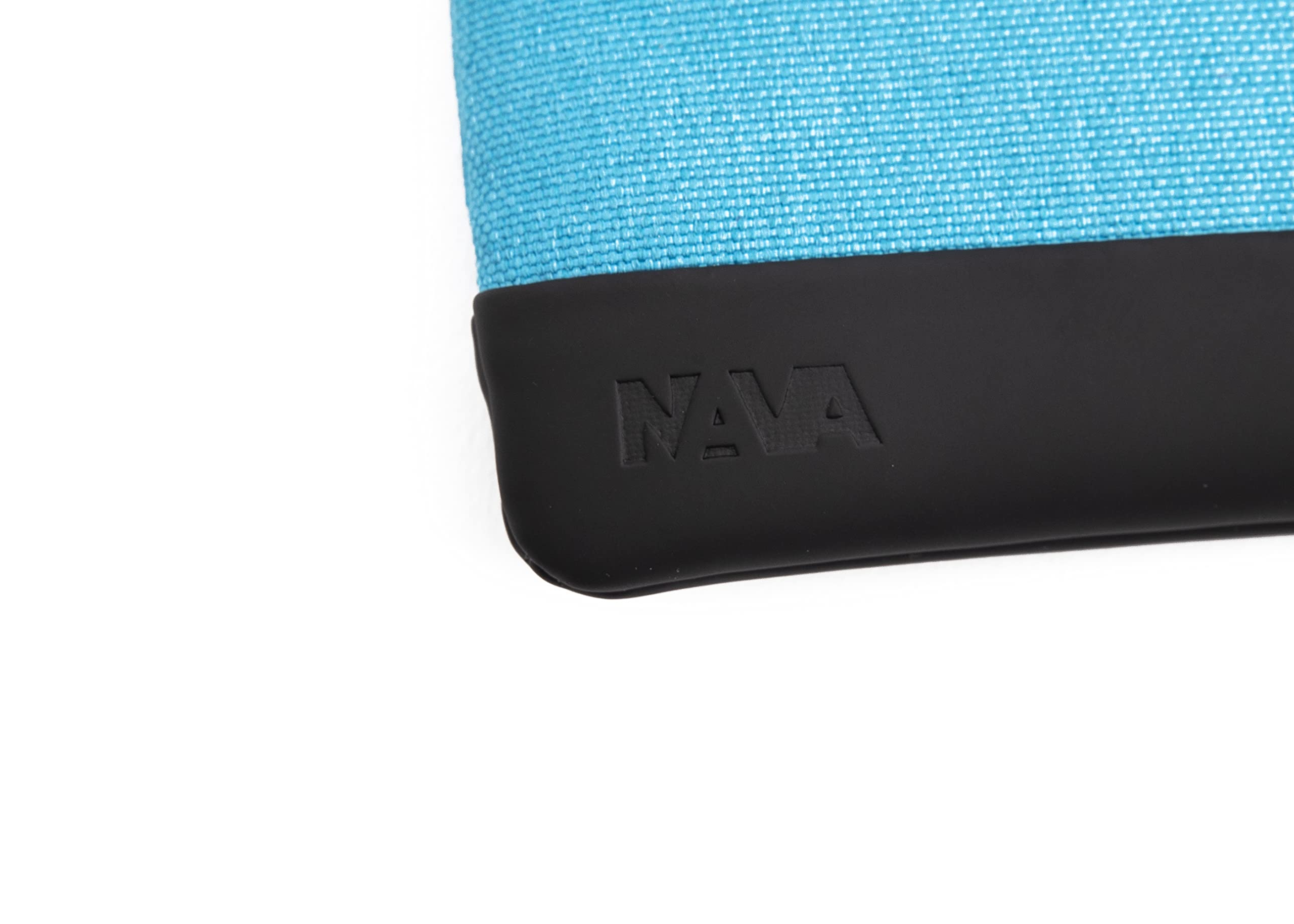 nava-design-twin-astuccio-con-zip-e-portachiavi-a-catena-celeste-7-x-12-x-1-cm image 4