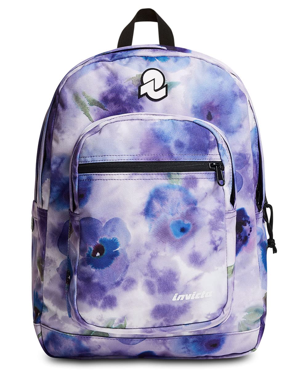 invicta-jelek-zaino-scuola-38-lt-righe-grigio-con-vano-pc image 8