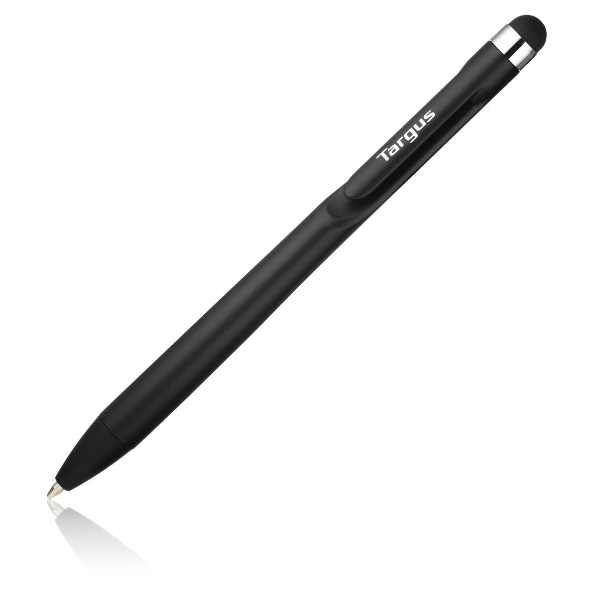 targus-stylus-pen-2-in-1-antimicrobica-per-touchscreen-nera image 1