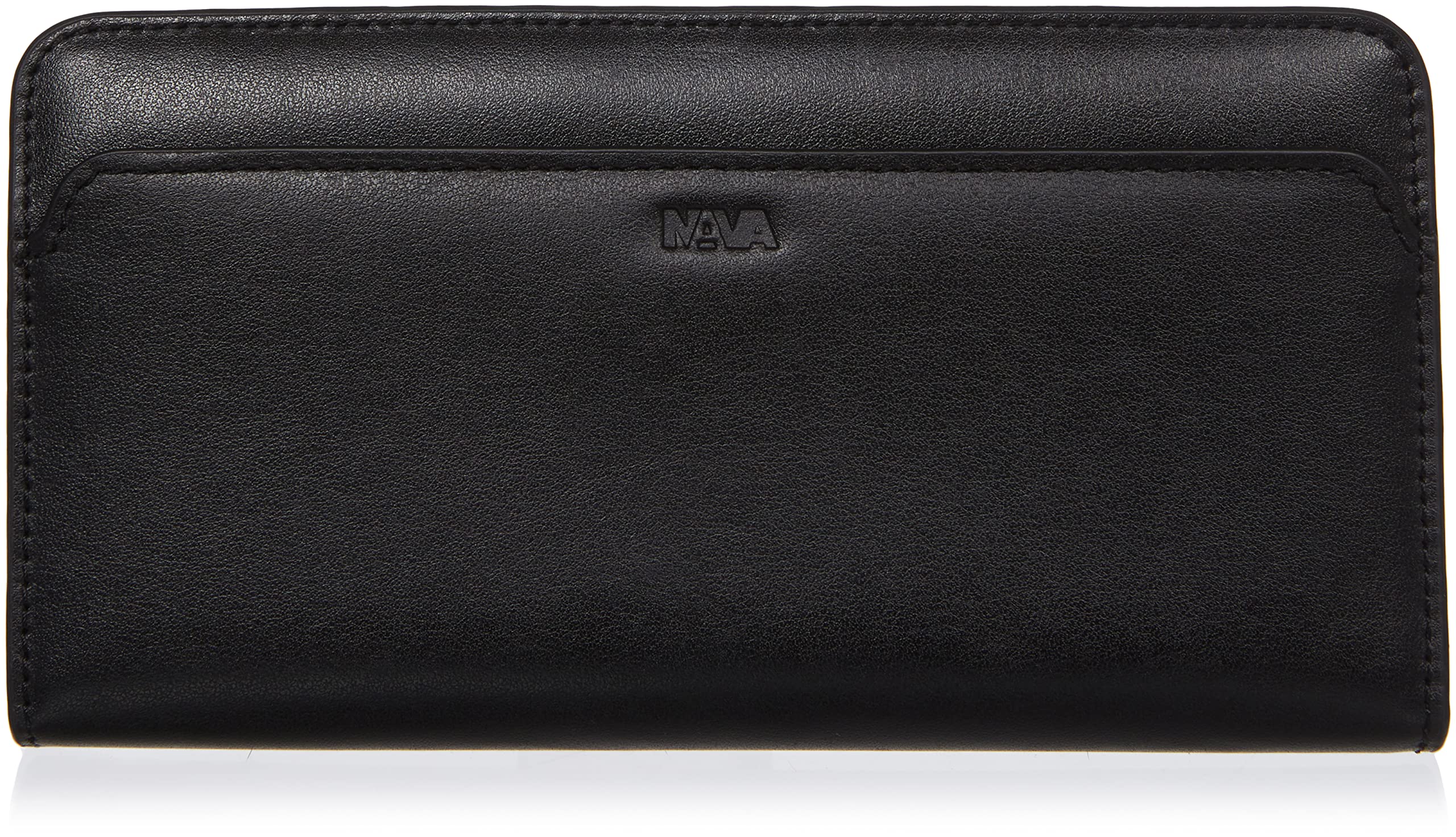 nava-design-porta-documenti-da-viaggio-nero-con-7-slot-carte-19-x-10-x-3-cm image 1