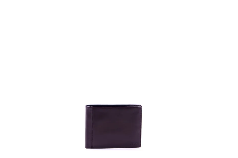 nava-design-smooth-portafoglio-uomo-8-slot-carte-in-pelle-marrone image 1